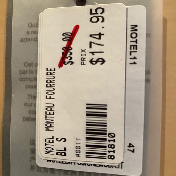 Motel faux fall coat  ❤️ - Picture 7 of 8